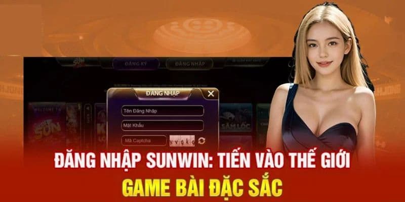 Lần lượt các bước đăng đăng nhập Sunwin đơn giản