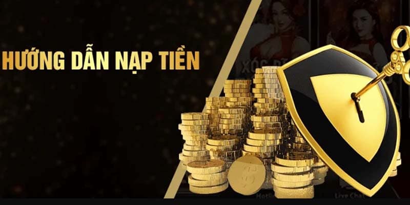 Lần lượt các bước nạp tiền Sunwin